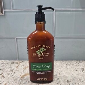 Bath & Body Works Aromatherapy Stress Relief Eucalyptus + Spearmint Lotion